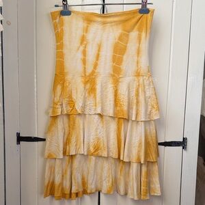 Miss Me Tie-Dye Tiered Skirt/Dress